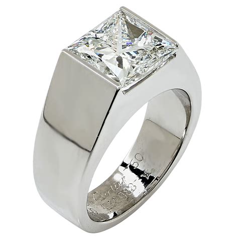 mens rings cartier|cartier diamond ring for men.